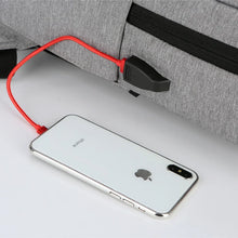 Load image into Gallery viewer, Afrodil Anti-Theft USB Charge Port Backpack
