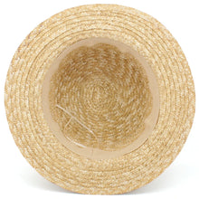 Load image into Gallery viewer, Emery Straw Boater Hat
