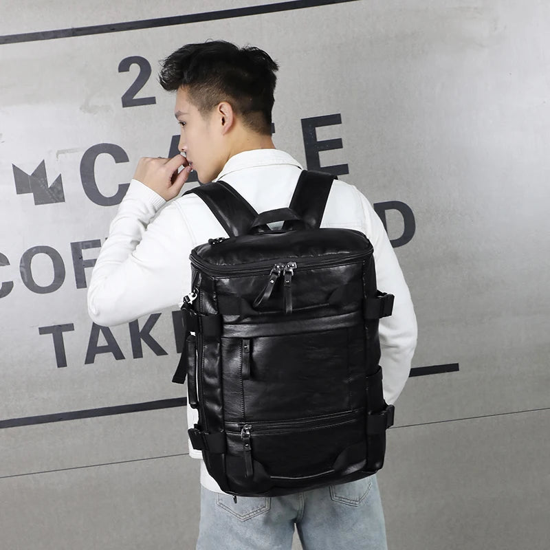 Orion Leather Backpack