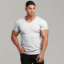 Load image into Gallery viewer, Bellamy Knit V-Neck T-Shirt
