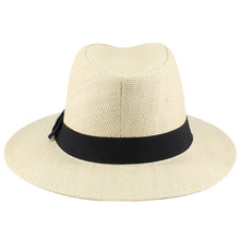 Load image into Gallery viewer, Rodger Straw Wide Brim Panama Hat
