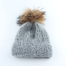Load image into Gallery viewer, Eliza Pompom Beanie
