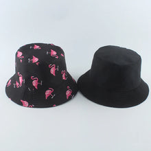 Load image into Gallery viewer, Club Flamingo Reversible Bucket Hat
