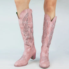 Load image into Gallery viewer, Estella Louise Knee High Western Boots
