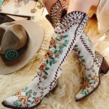 Load image into Gallery viewer, Jolene Floral Western Boots
