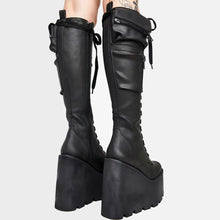 Load image into Gallery viewer, Marli Knee High Platform Boots
