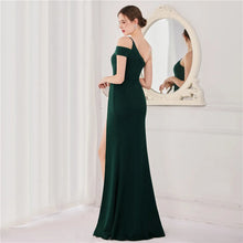 Load image into Gallery viewer, Zoie Arlette One Shoulder Mermaid Slit Maxi Dress
