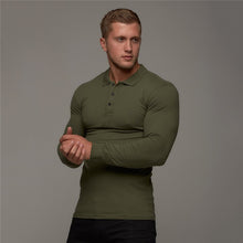 Load image into Gallery viewer, Xain Long Sleeve Polo Shirt
