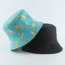 Load image into Gallery viewer, Banana Peels Reversible Bucket Hat
