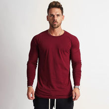 Load image into Gallery viewer, Foster Long Sleeve O-Neck Slim T-Shirt
