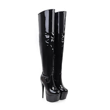 Load image into Gallery viewer, Isabelle Over The Knee Platform High Heel Boots
