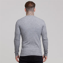Load image into Gallery viewer, Aster Knit O Neck Long Sleeve T-Shirt
