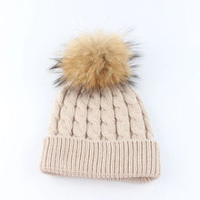 Load image into Gallery viewer, Liliana Pompom Knit Beanie

