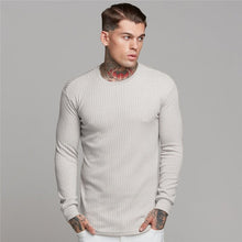 Load image into Gallery viewer, Rye Long Sleeve O-Neck Slim Shirt
