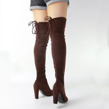 Load image into Gallery viewer, Morgan Over Knee High Heel Boots
