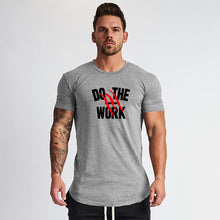 Load image into Gallery viewer, Do The Work Animal O-Neck Short Sleeve T-Shirt
