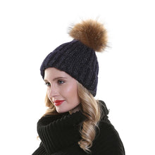 Load image into Gallery viewer, Kaylee Pompom Beanie

