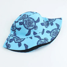 Load image into Gallery viewer, Turtle Tribe Reversible Bucket Hat
