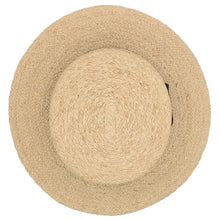 Load image into Gallery viewer, Elizabeth Straw Boater Hat

