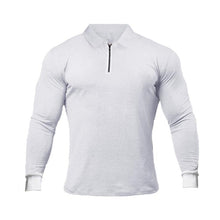 Load image into Gallery viewer, Otto Long Sleeve Slim Turn-Down Collar Polo Shirt
