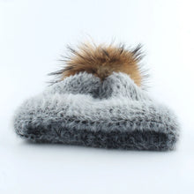 Load image into Gallery viewer, Eliza Pompom Beanie
