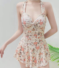 Load image into Gallery viewer, Lara Floral Swimsuit Dress
