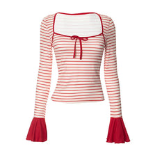 Load image into Gallery viewer, Annika Striped Long Sleeve Top
