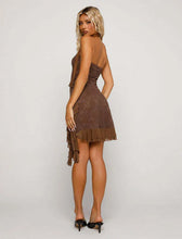 Load image into Gallery viewer, Waverly Lace Ruffle Mini Dress
