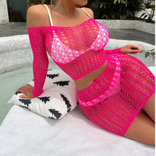 Load image into Gallery viewer, Lea Glitter Fishnet Set
