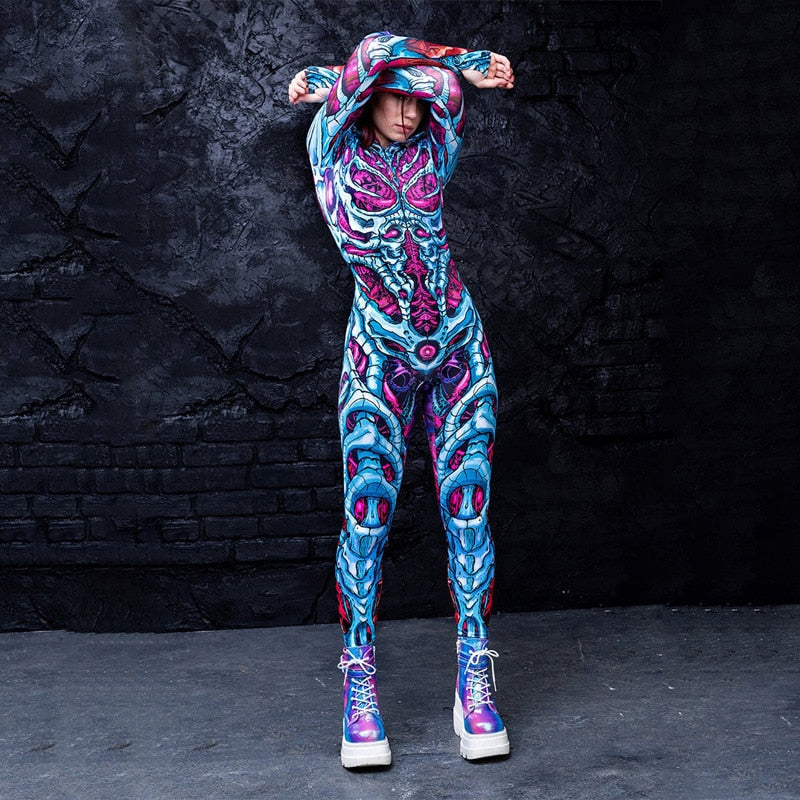 Mejalla Apocalyptic Sweets Body Hooded Jumpsuit
