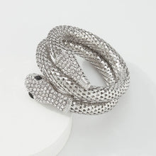 Load image into Gallery viewer, Jamarey Rhinestone Snake Bracelet
