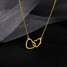 Load image into Gallery viewer, Mia Interlocked Love Hearts Necklace
