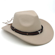 Load image into Gallery viewer, Adam Bull Wool Western Hat
