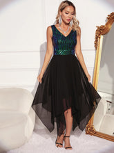 Load image into Gallery viewer, Adrianna Lou Sequin Midi Dress
