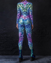 Load image into Gallery viewer, Holli Future Robot Raver Body Halloween Jumpsuit
