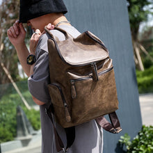 Load image into Gallery viewer, Stephen Leather Backpack
