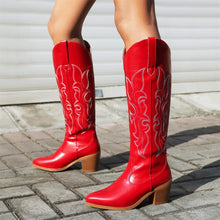 Load image into Gallery viewer, Renata Knee High Western Boots
