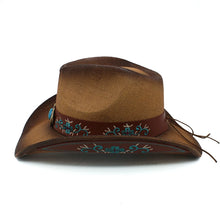 Load image into Gallery viewer, Primrose Straw Western Hat
