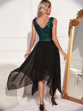 Load image into Gallery viewer, Adrianna Lou Sequin Midi Dress
