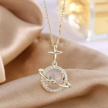Load image into Gallery viewer, Cabriolla Opal Star Planet Necklace
