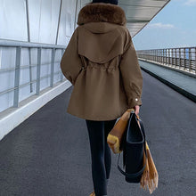 Load image into Gallery viewer, Winnie Hooded Fleece Coat
