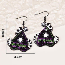 Load image into Gallery viewer, Never Trust The Living Earrings

