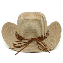 Load image into Gallery viewer, Wes Straw Western Hat
