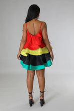 Load image into Gallery viewer, Kyra Ruffle Cake Mini Dress

