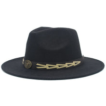 Load image into Gallery viewer, Woody Bull Wool Wide Brim Panama Hat
