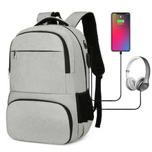 Load image into Gallery viewer, Spencer USB Charge Port Backpack
