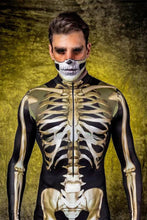 Load image into Gallery viewer, Trae Skeleton Bones Body Halloween Jumpsuit
