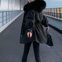 Load image into Gallery viewer, Winnie Hooded Fleece Coat
