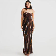 Load image into Gallery viewer, Blanka Strapless Maxi Dress
