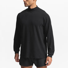 Load image into Gallery viewer, Roland Oversized Mock Neck Long Sleeve T-Shirt
